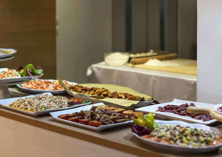 Buffet Antipasti Hotel Boemia Riccione